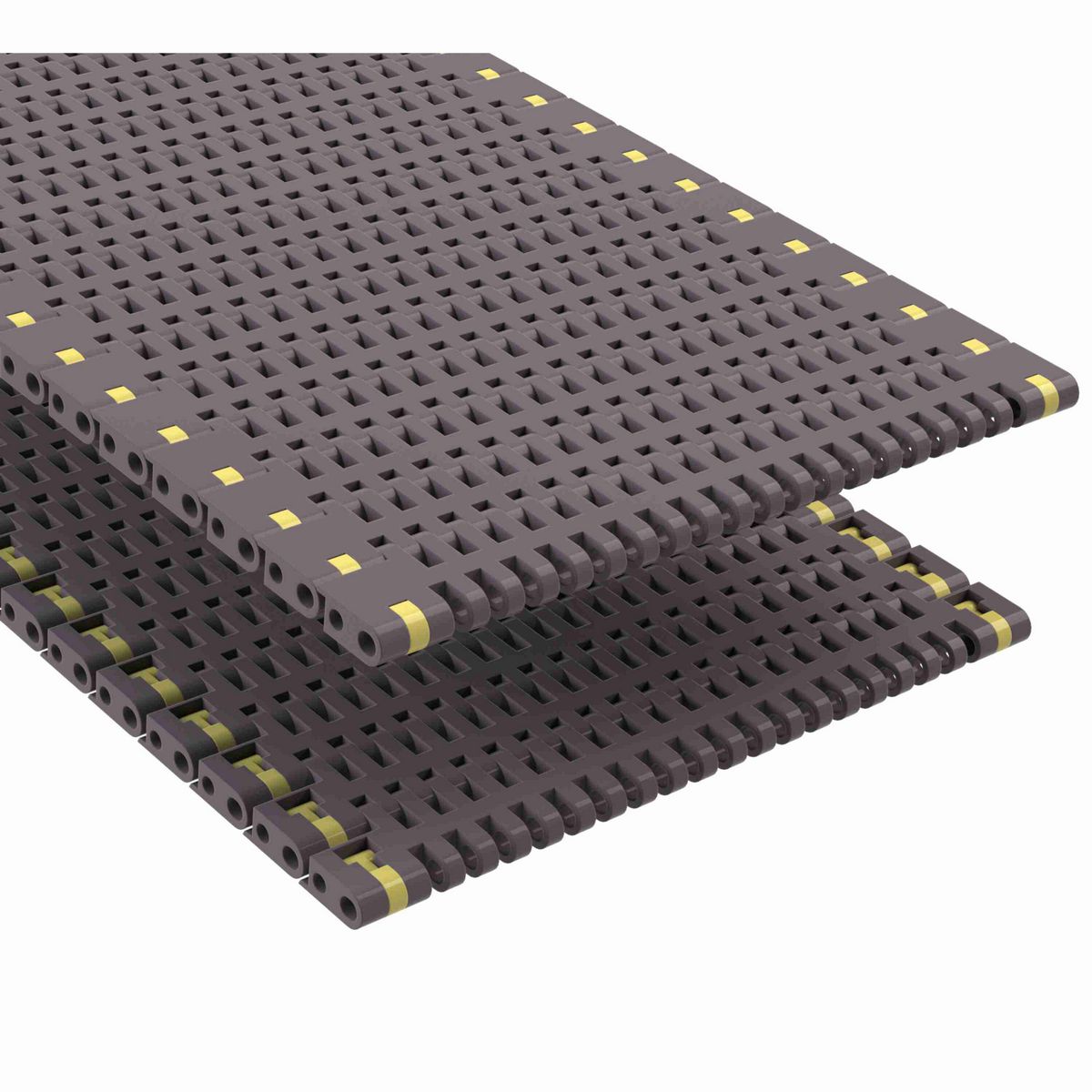 Rexnord 8506 Straight Running Flush Grid, Material: Brown High Performance, Width: 7.5in, Pitch: 0.75in - 81418421