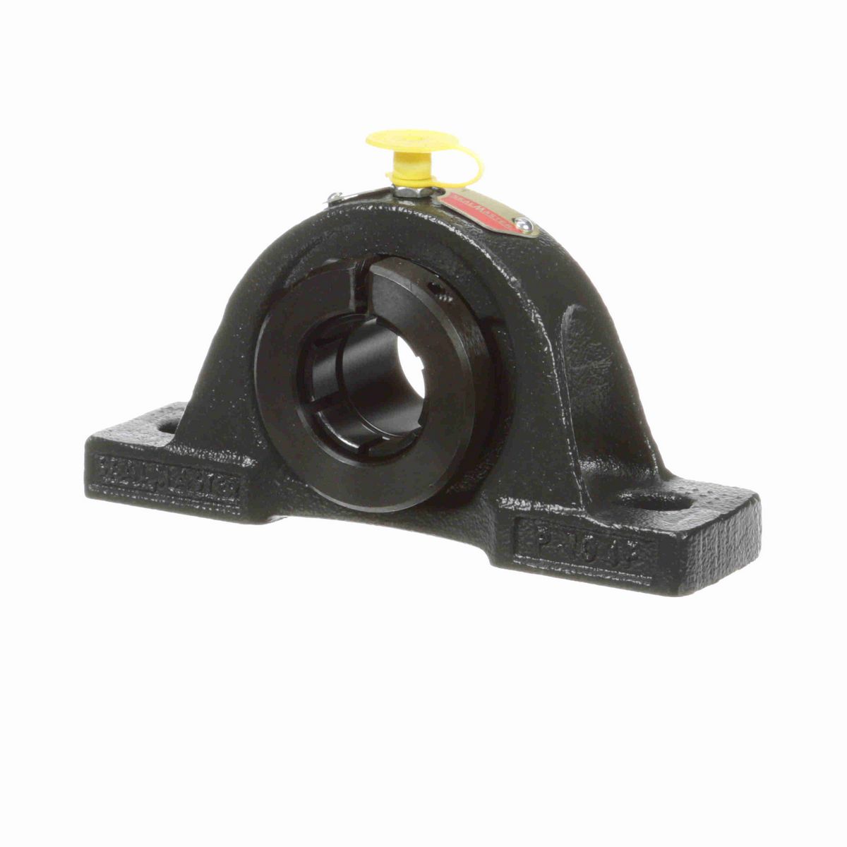 Sealmaster Mounted Cast Iron Two Bolt Low Base Pillow Block Ball Bearing - 52100 Bearing Steel, Black Oxided - Concentric Lock - NPL-16T