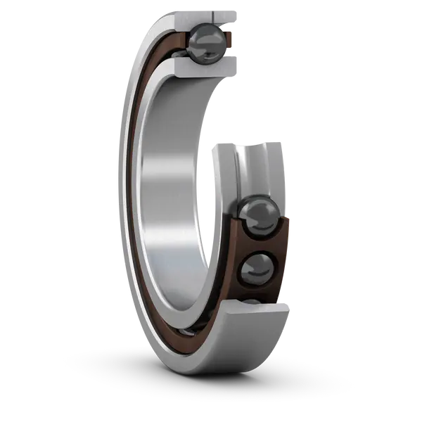 Прецизионный однорядный радиально-упорный шарикоподшипник повышенной грузоподъёмности, подходит для прямого масловоздушного смазывания SKF 707 ACD/HCP4AH