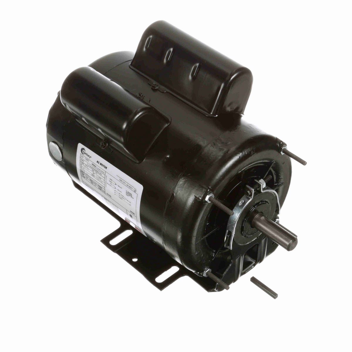 Century General Purpose Motor, 1.0 / 1/3 HP, 1 Ph, 60 Hz, 115 V, 1800 RPM, 56 Frame, ODP - C862