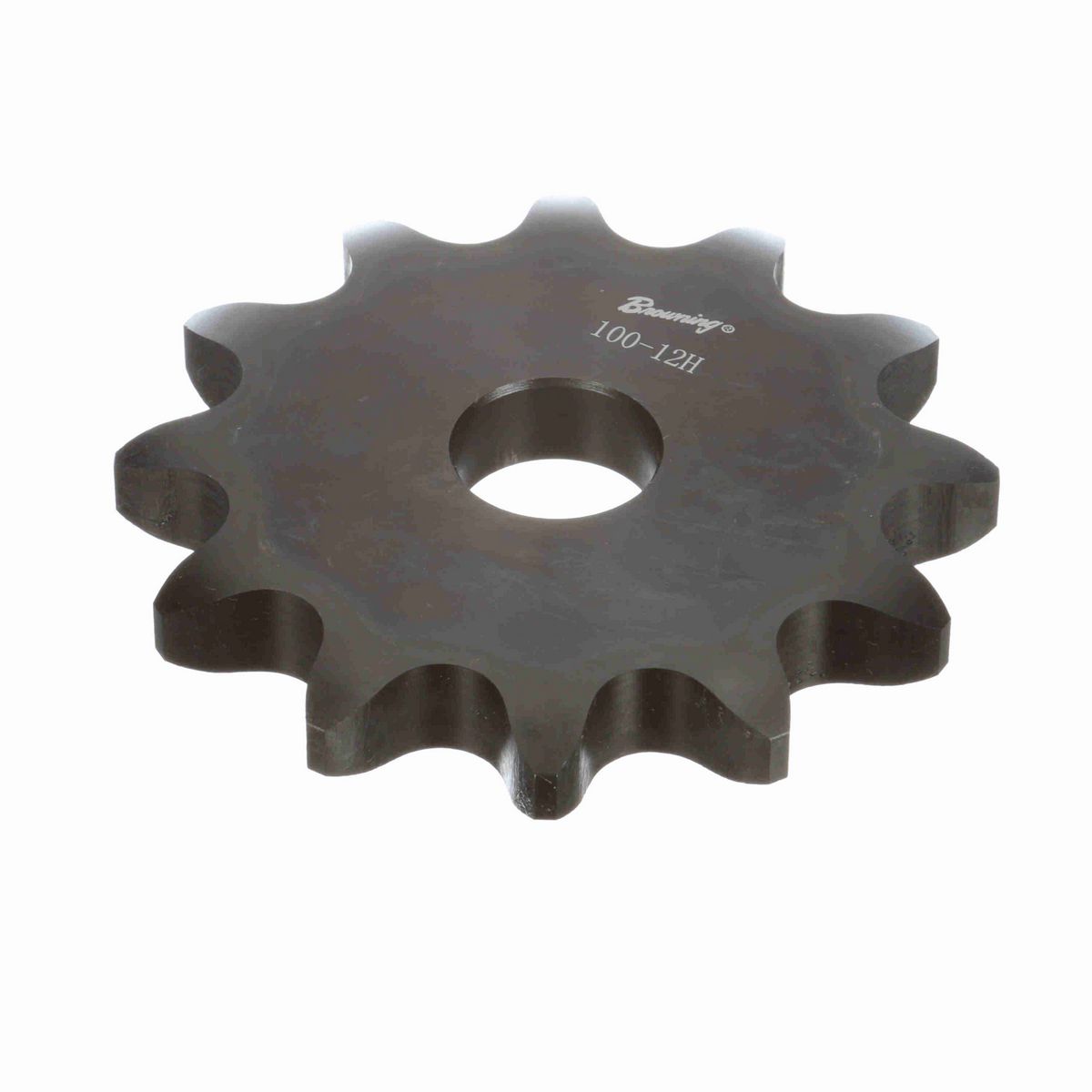 Browning Steel Minimum Plain Bore Roller Chain Sprocket - 100A12