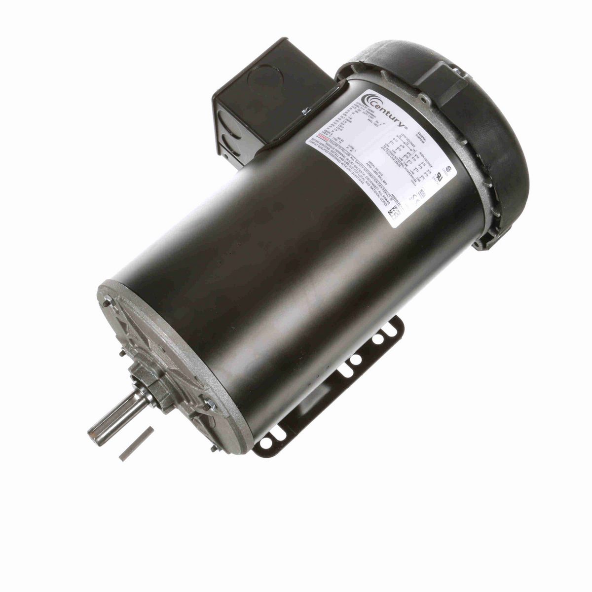 Century General Purpose Motor, 1 HP, 3 Ph, 60 Hz, 230/460 V, 1800 RPM, 56H Frame, TEFC - H528ES