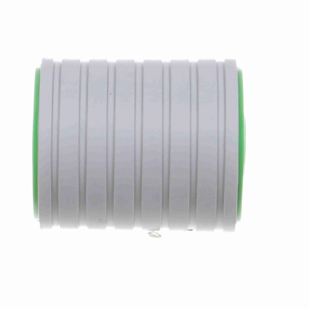 System Plast Return Roller with Rubber; OD: 67-mm, Shaft Dia: 20-mm, Length: 82.5-mm, Color: Green - RR-67B20ML83-PEG