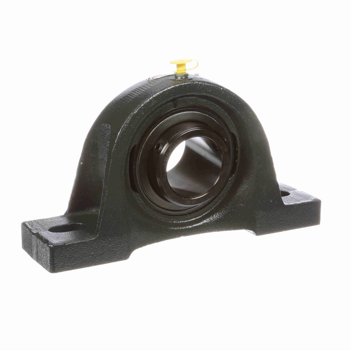 Sealmaster Mounted Cast Iron Two Bolt Pillow Block Ball Bearing - 52100 Bearing Steel, Black Oxided - Double Setscrew Lock - MSPD-32