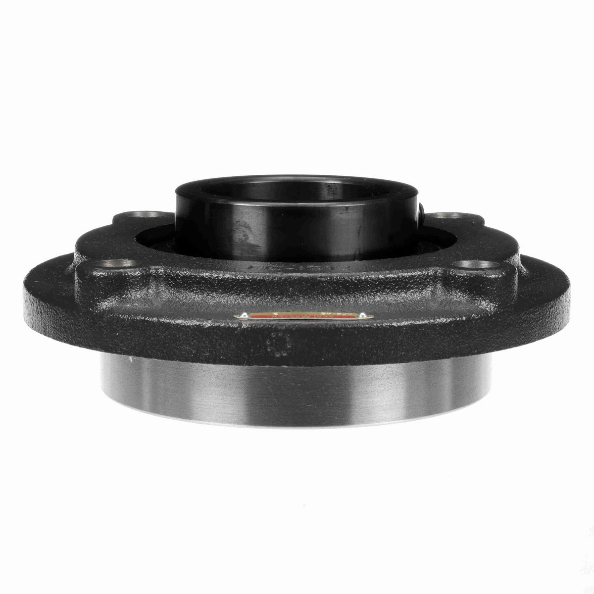 Sealmaster Mounted Cast Iron Flange Cartridge Ball Bearing - 52100 Bearing Steel, Black Oxided - Setscrew Lock - MFC-48