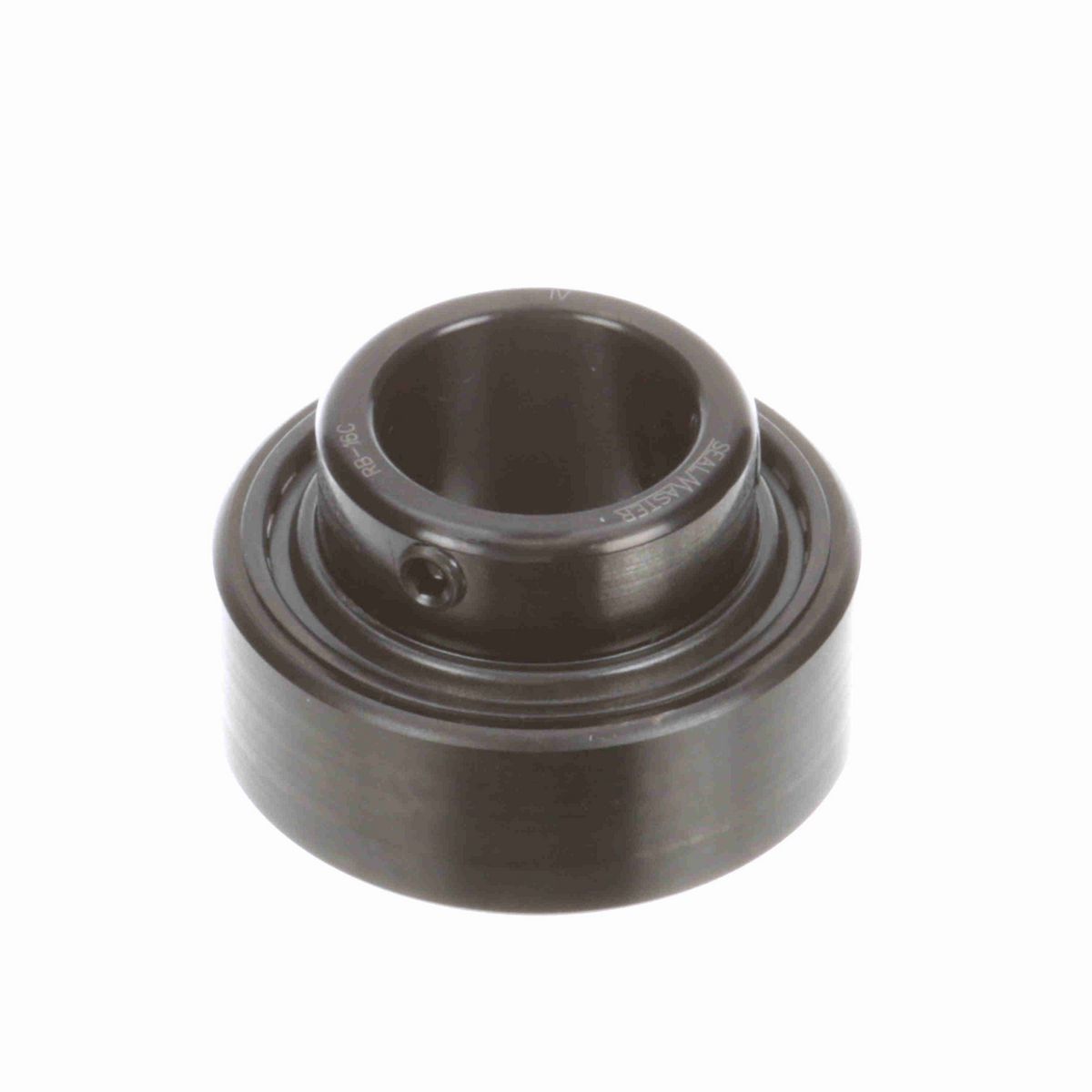 Sealmaster Mounted Insert Only Ball Bearing - 52100 Bearing Steel, Black Oxided - Setscrew Lock - RB-16C