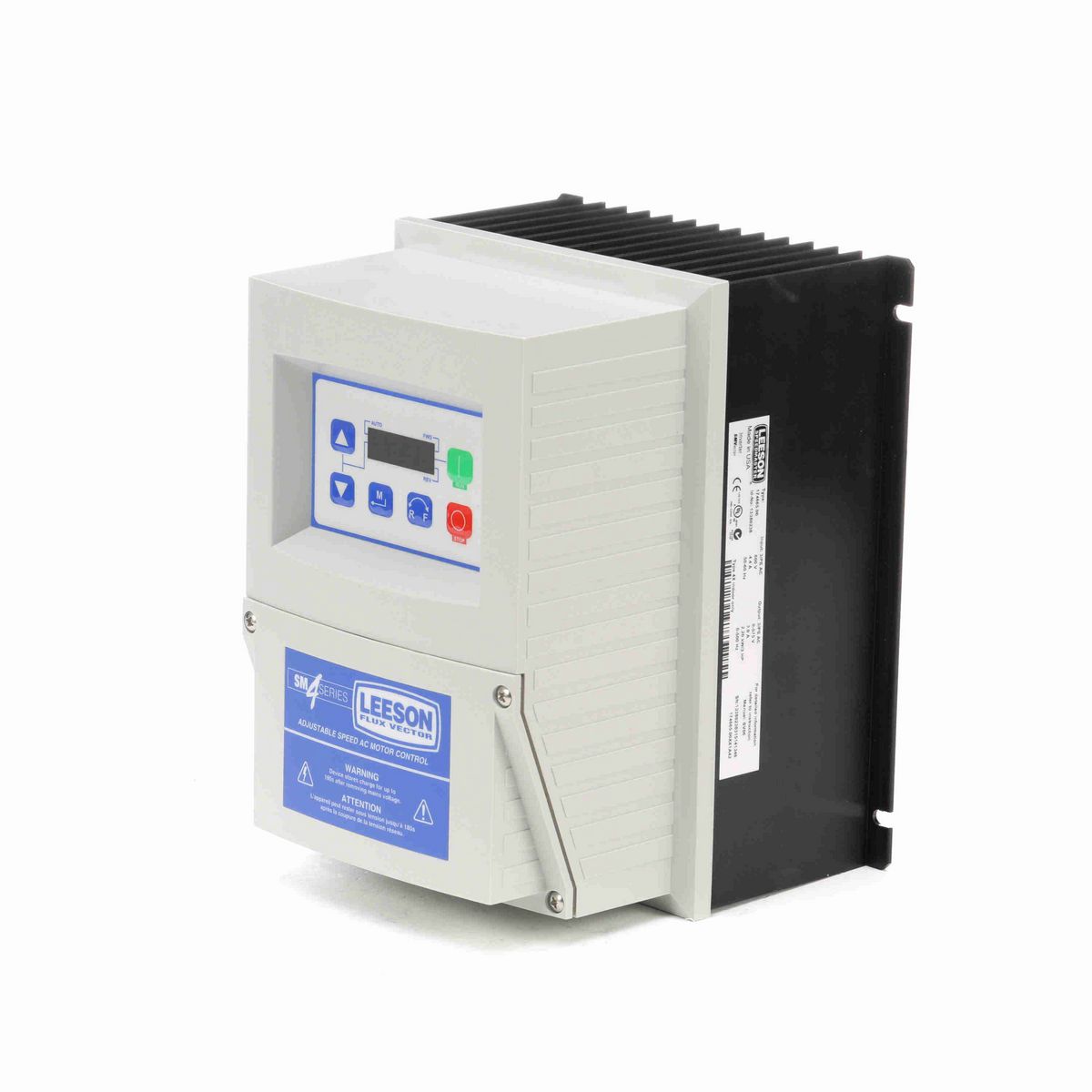 LEESON SM4 Vector NEMA 4 AC Drives, 3 HP, 480-590 V, 3.9 Amps - 174665.00