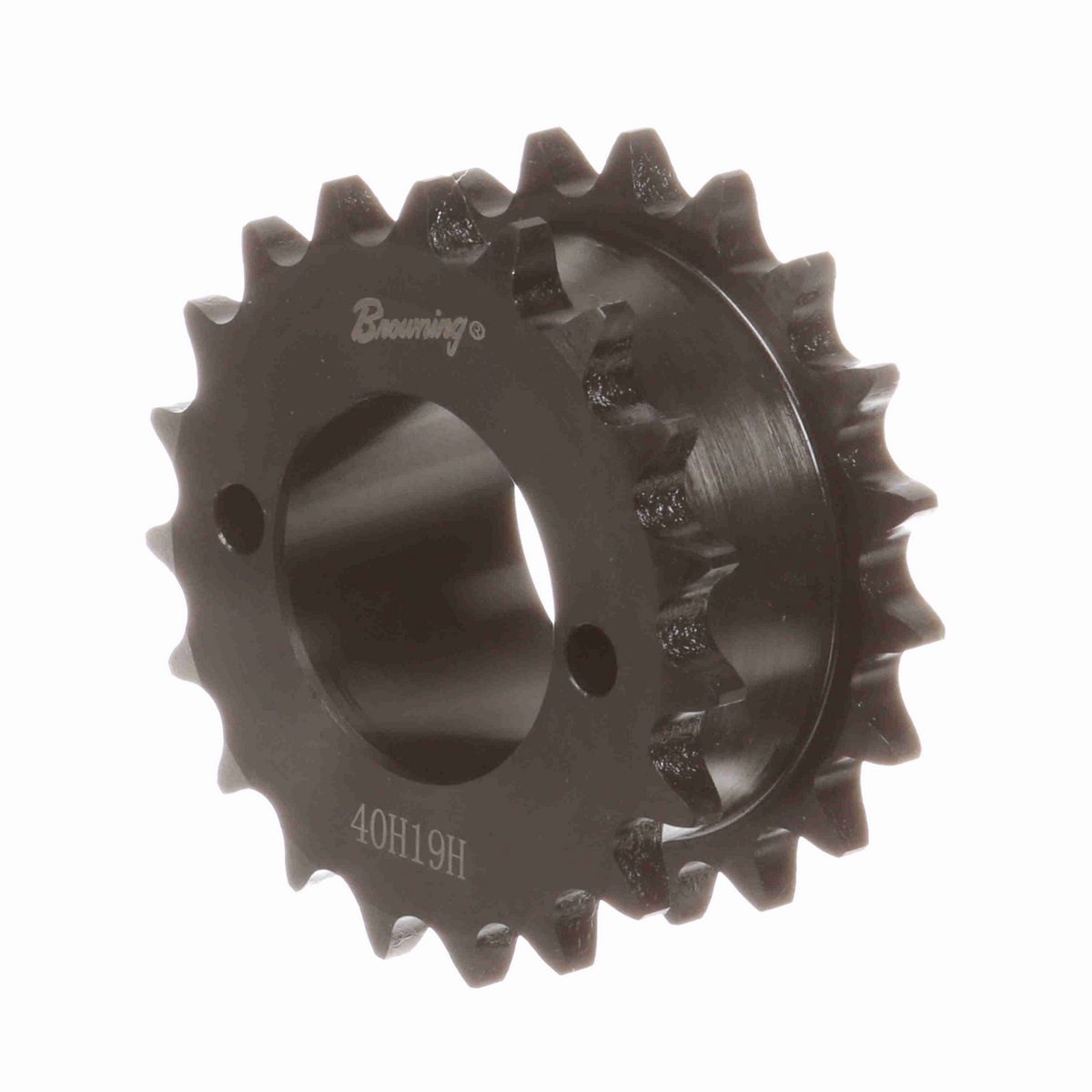 Browning Steel Bushed Bore Roller Chain Sprocket - DS40H19