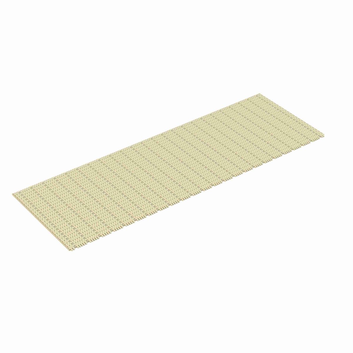 Rexnord 7708 Straight Running Open Area, Material: Beige High Temperature, Width: 72in, Pitch: 1in - 10403180