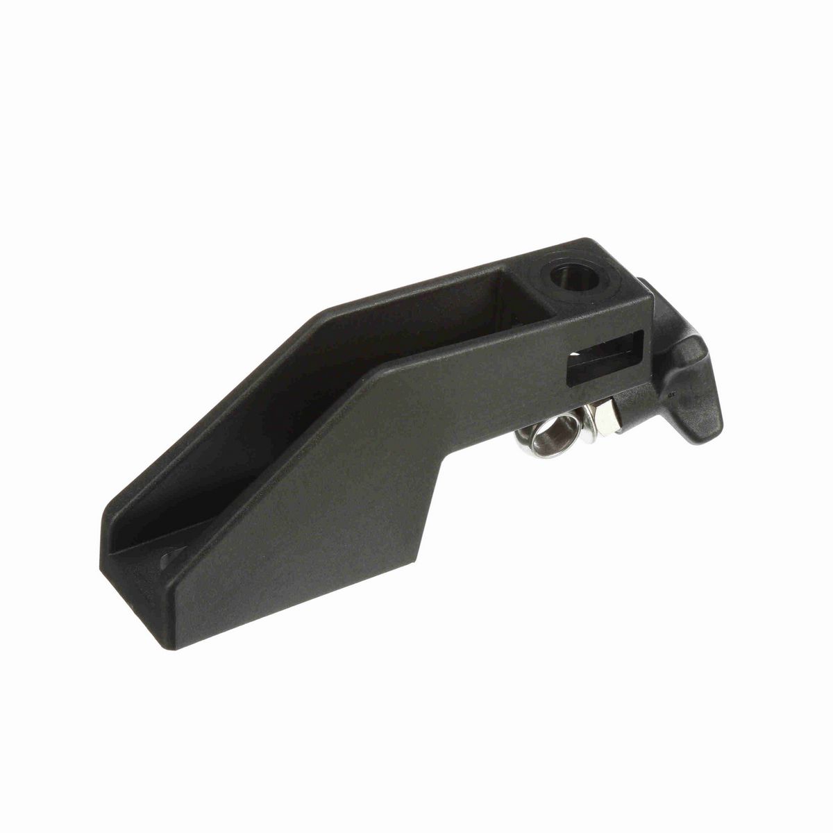 System Plast Standard Duty Guide Rail Bracket,~Polyamide, 1/2" Rod, without Positioning Lip - VG-210F-12