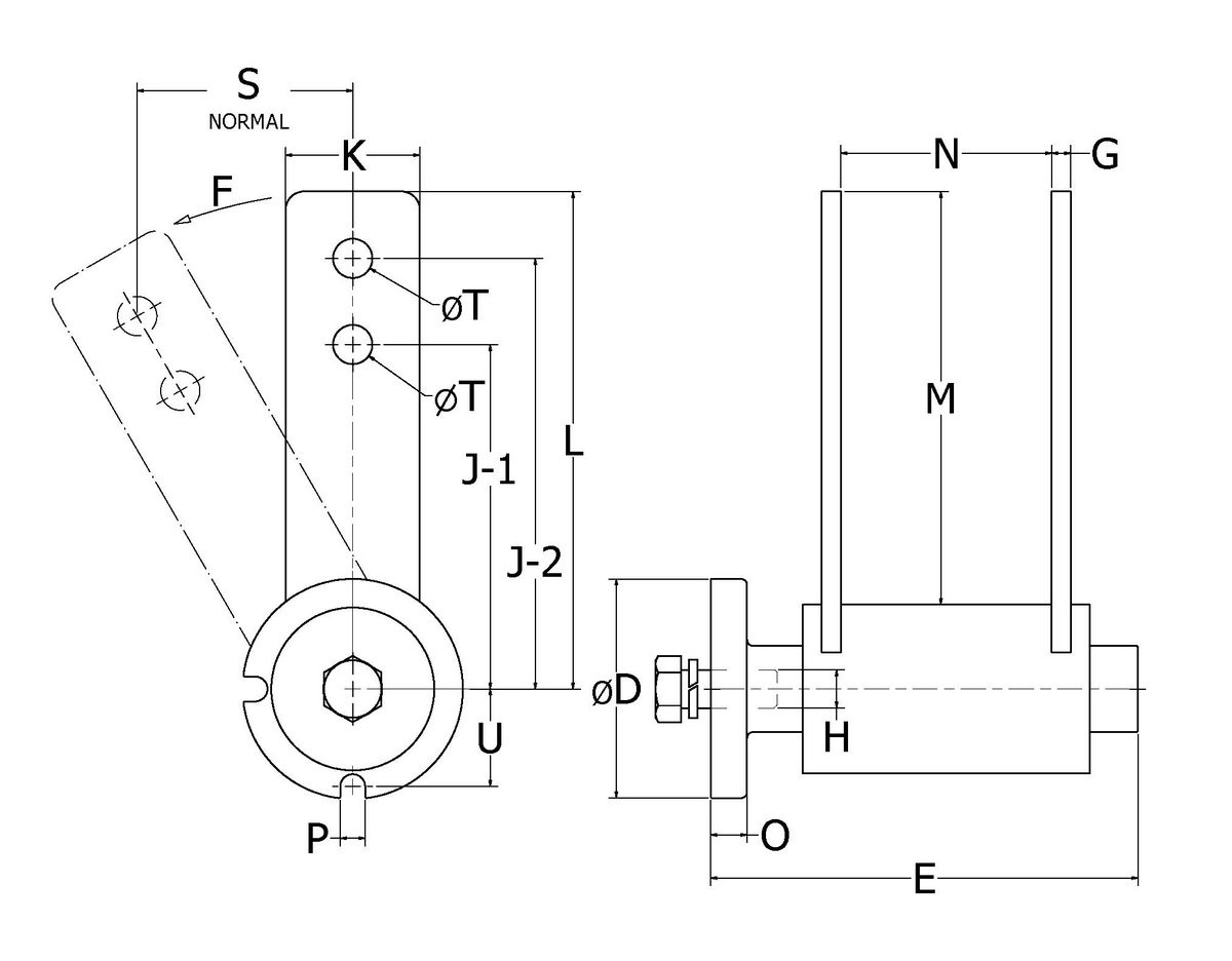 RunRight® Tensioners - Type RT T (Double Arm) Timken 68514486087
