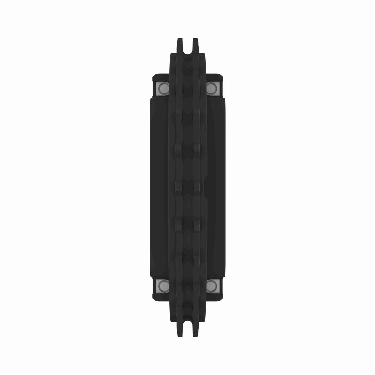 Rexnord 8500 Series Split Molded Nylon Sprocket with 27 Teeth and 1-1/4in Round Idler Bore - 614-196-7