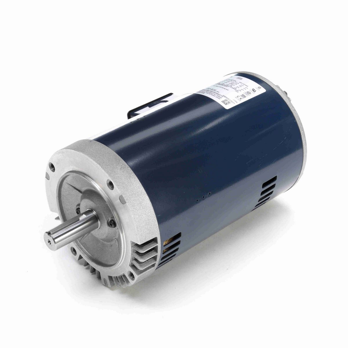 LEESON General Purpose Motor, 1 & 0.75 HP, 3 Ph, 60 & 50 Hz, 230/460 & 190/380 V, 1800 & 1500 RPM, 143TC Frame, DP - K634B