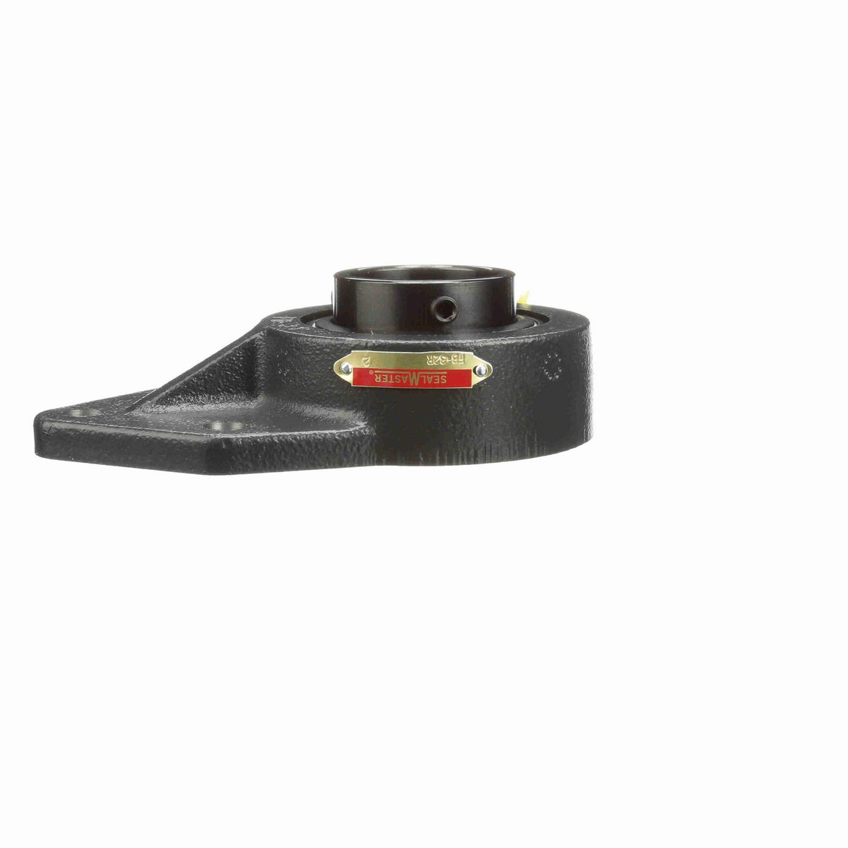 Sealmaster Mounted Cast Iron Three Bolt Flange Bracket Ball Bearing - 52100 Bearing Steel, Black Oxided - Setscrew Lock - FB-32R