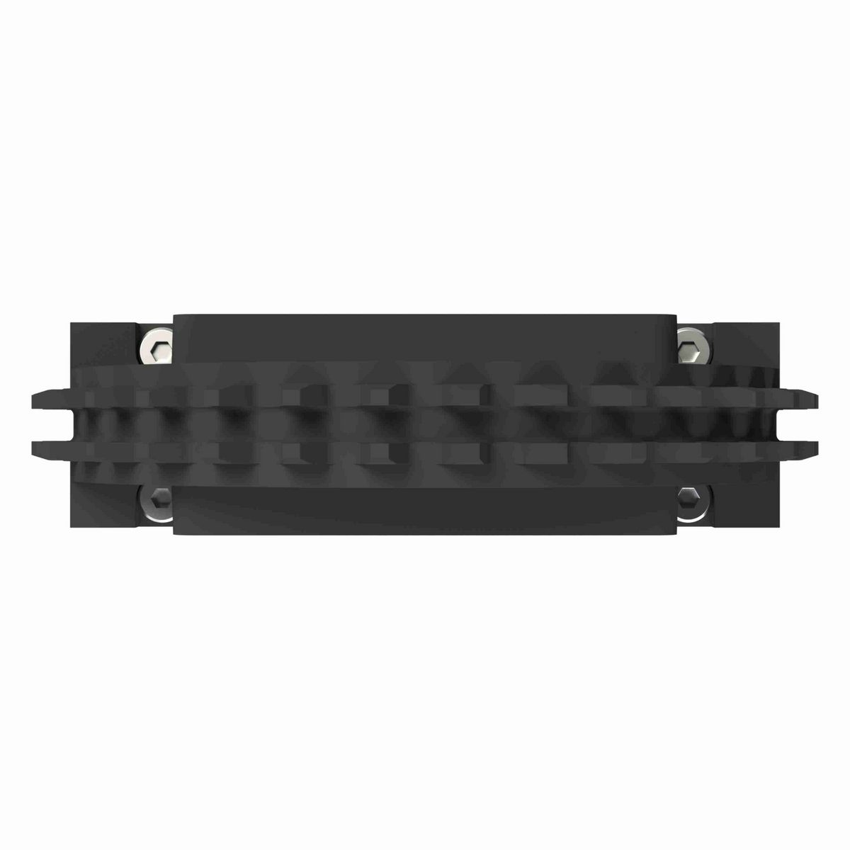 Rexnord 1500 Series Split Molded Nylon Sprocket with 32 Teeth and a 60mm Square Bore - 614-211-2