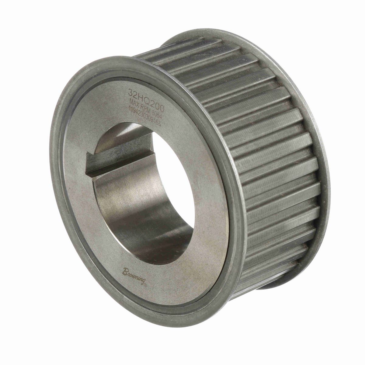 Browning Steel Bushed Bore Gearbelt Pulley - 32HQ200