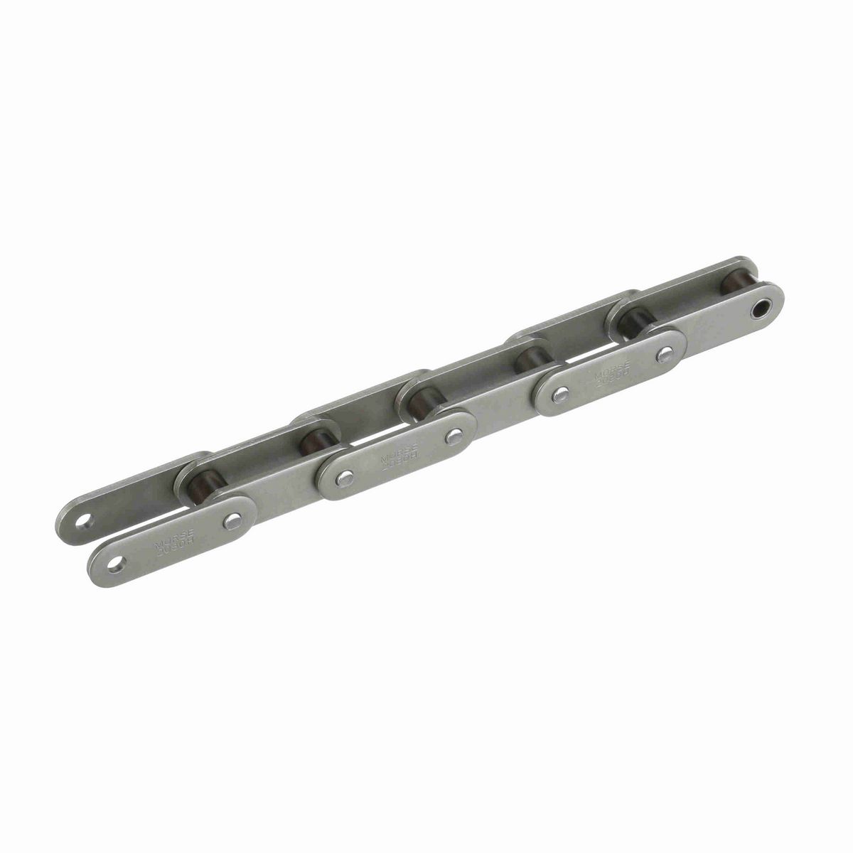 Morse Double Pitch Roller Chain - Riveted Standard Roller Design - C2080HR 10FT