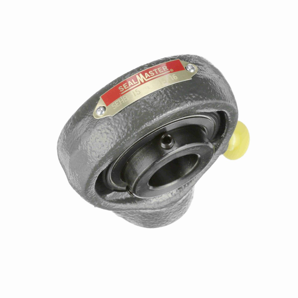 Sealmaster Mounted Cast Iron Hanger Unit Ball Bearing - 52100 Bearing Steel, Black Oxided - Setscrew Lock - SEHB-15