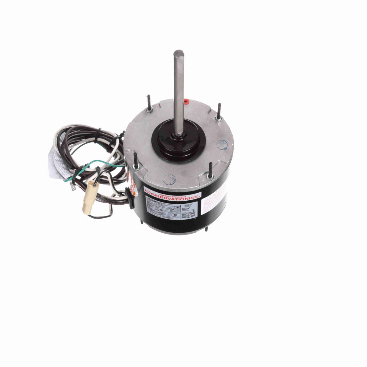 Century 4-in-1® Condenser Fan Motor, 1/3-1/6 HP, 1 Ph, 60 Hz, 460 V, 1075 RPM, 1 Speed, 48 Frame, TEAO - ORM4658BF