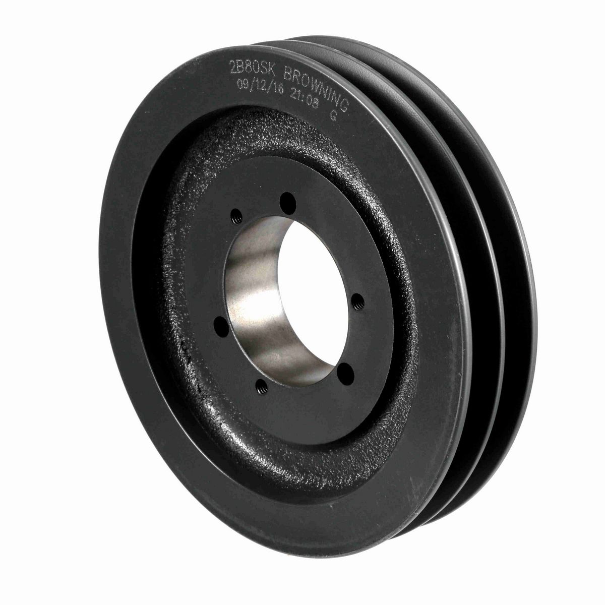 Browning 2 Groove Cast Iron Bushed Bore Multiple Sheave - 2B80SK