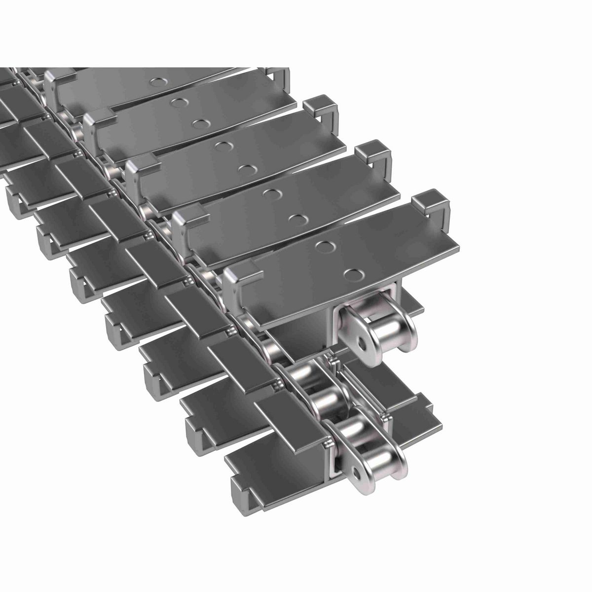 Rexnord 1874TAB SideGrip™ Side-flexing, Material: Stainless Steel, Width: 3.63in, Pitch: 1.5in - 1874SS-SG