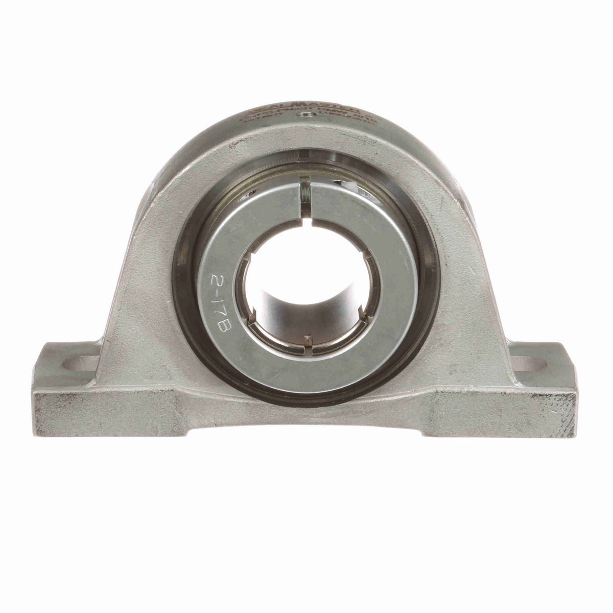 Sealmaster Mounted Stainless Steel Two Bolt Pillow Block Ball Bearing - 52100 Bearing Steel, Phosphorus Nickel Coated - Concentric Lock - Corrosion Resistant - Reduced Maintenance - Lubed for Life - CRPS-PN23T RMW