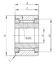 Опорный ролик ASK NATR 25 PP-ASK [510708]