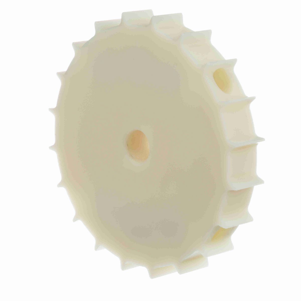 System Plast 2251 Series Split Machined Sprocket with 20 Teeth, a 1-7/16in Round Shaft-Ready Bore and Setscrew - 2251-20R1.44-DMS-SS