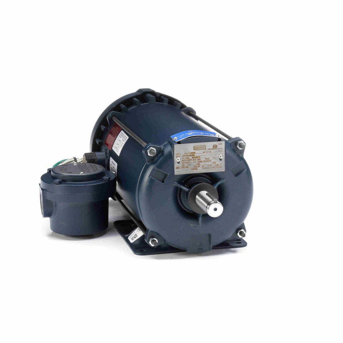 LEESON Explosion Proof Motor, 2 & 1.50 HP, 3 Ph, 60 & 50 Hz, 230/460 & 190/380 V, 1800 & 1500 RPM, 145T Frame, EPFC - 121917.00