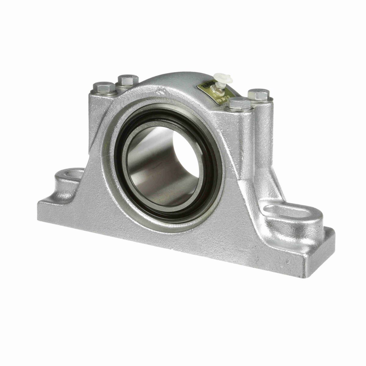 Sealmaster Mounted Flouropolymer Coated Cast Iron Two Bolt Pillow Block Tapered Roller - 52100 Bearing Steel - Collar Mount Lock - Corrosion Resistant - RPBA 300-C2 CR