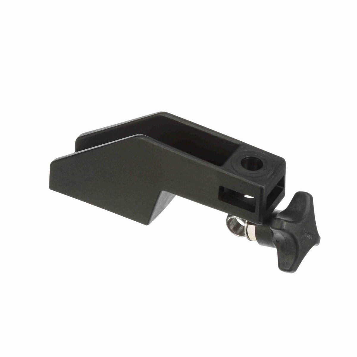 System Plast Standard Duty Guide Rail Bracket,~Polyamide, 1/2" Rod, without Positioning Lip - VG-210F-12