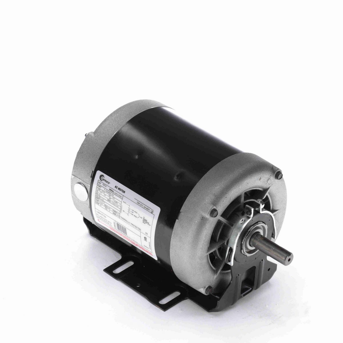 Century Fan and Blower Motor, 1/3-.09 HP, 1 Ph, 60 Hz, 115 V, 1800 RPM, J56 Frame, DP - F674
