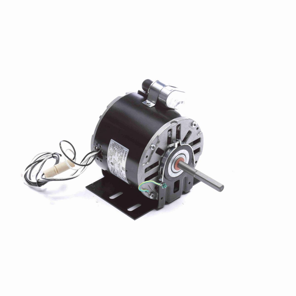 Century OEM Replacement Motor, 1/3 HP, 1 Ph, 60 Hz, 208-230 V, 1625 RPM, 1 Speed, 48 Frame, SEMI ENCL - 160A