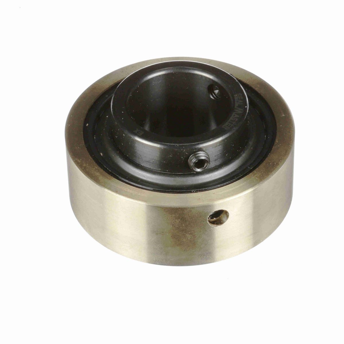 Sealmaster Mounted Insert Only Ball Bearing - 52100 Bearing Steel, Black Oxided - Setscrew Lock - AR-2-19C