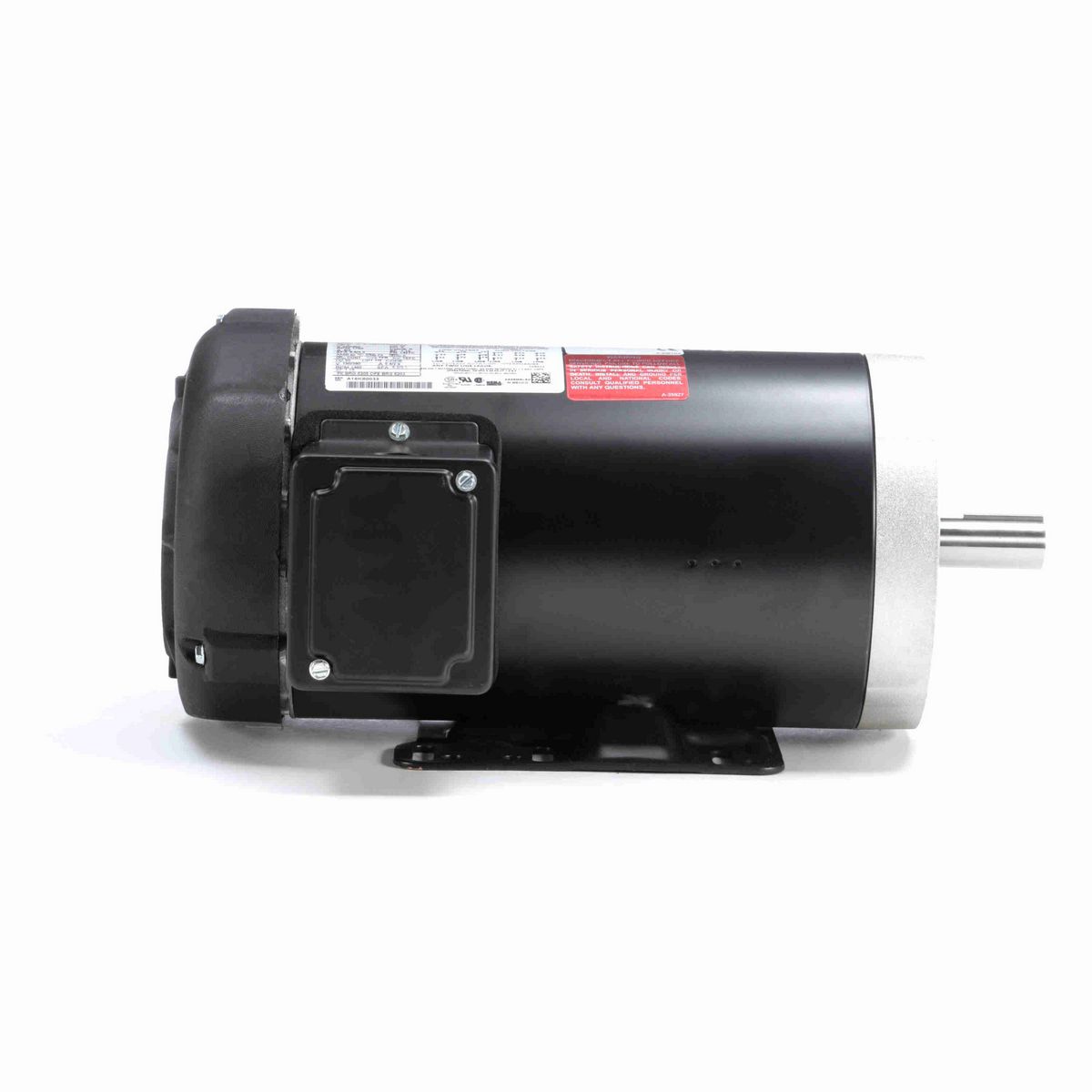 LEESON General Purpose Motor, 2 & 1.50 HP, 3 Ph, 60 & 50 Hz, 230/460 & 190/380 V, 1800 & 1500 RPM, 145TC Frame, TEFC - GT1207