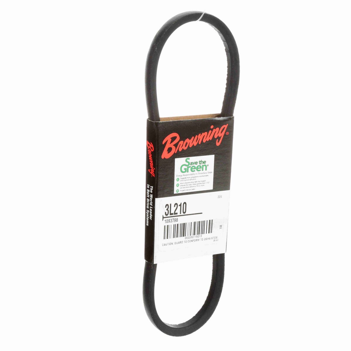 Browning Rubber FHP Belt - 3L210