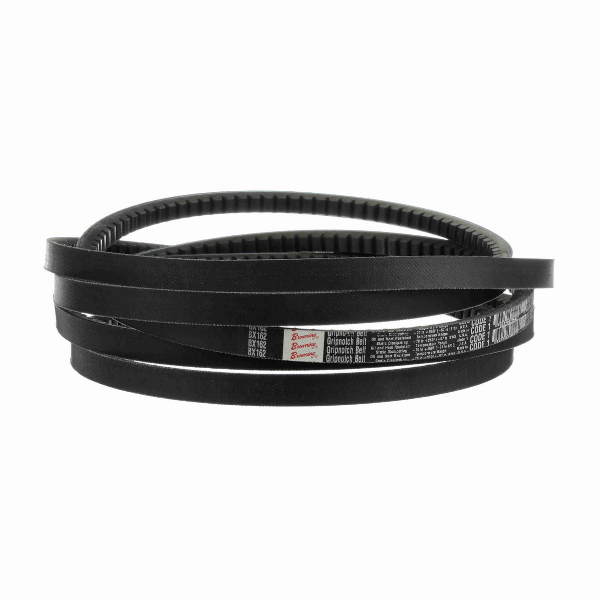 Browning EPDM Notched Belt 98% Efficient - BX162