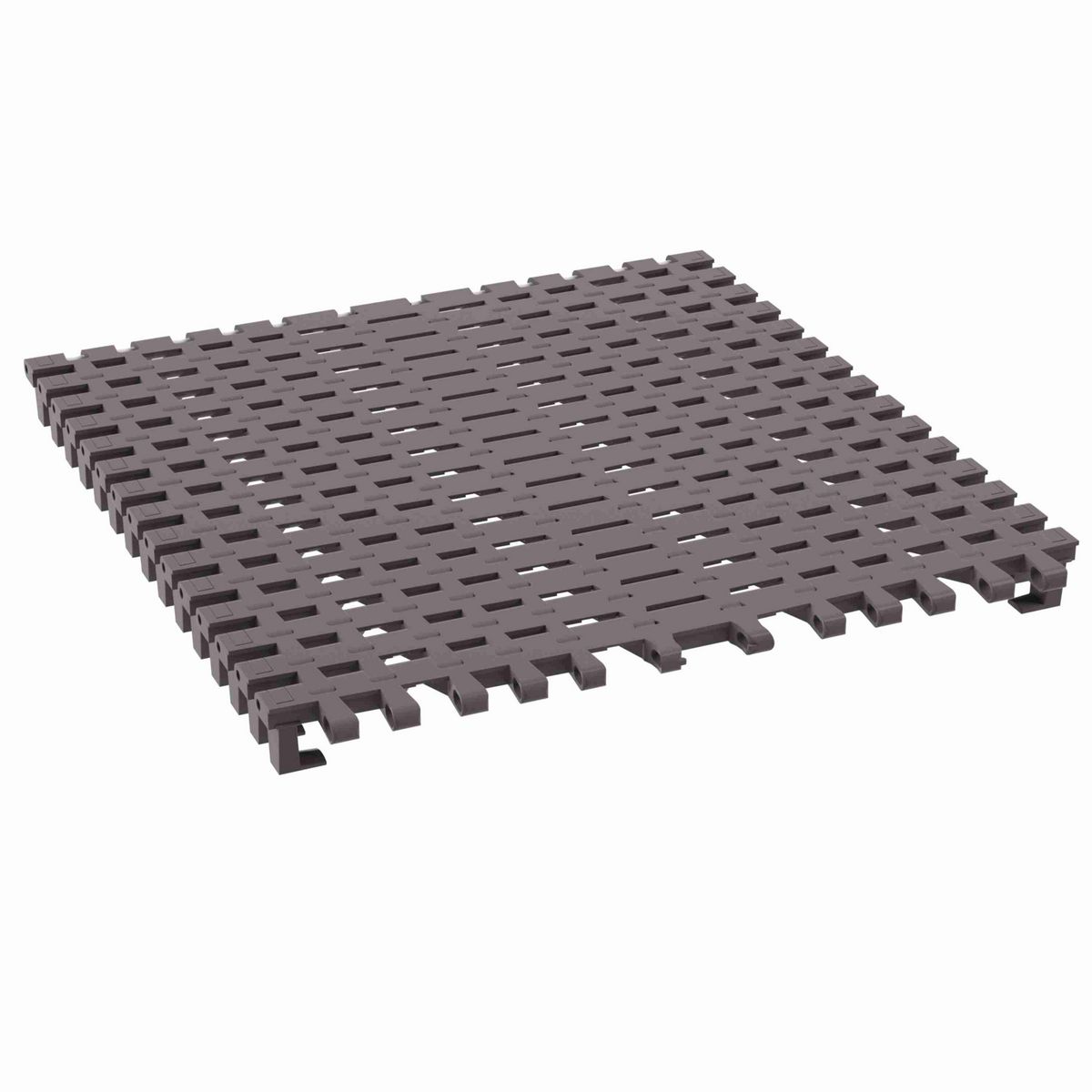Rexnord 7956TAB Side-flexing Flush Grid, Material: Brown High Performance, Width: 18in, Pitch: 1.25in - 81450711