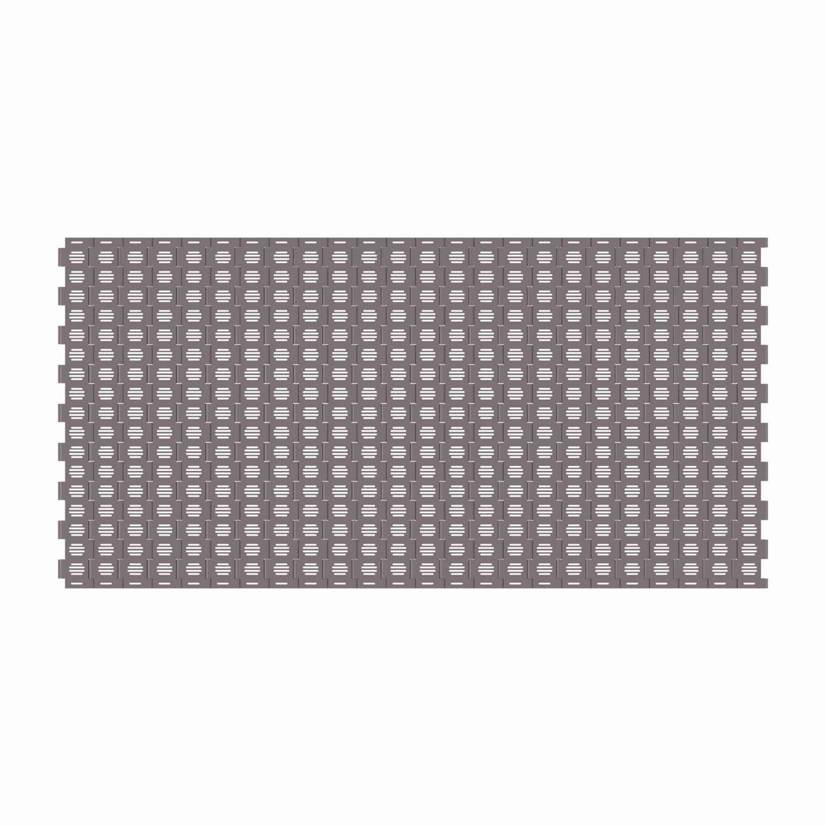 Rexnord 5706 Straight Running Flush Grid, Material: Brown High Performance, Width: 18in, Pitch: 1.5in - HP5706-18