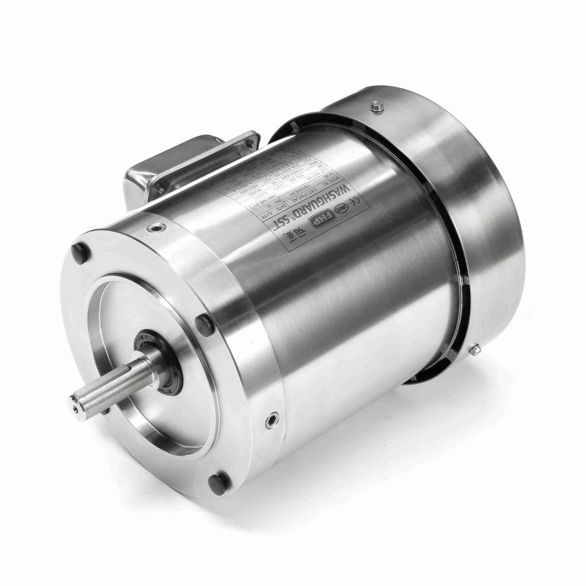LEESON SST Duck™ General Purpose Motor, 0.75 HP, 3 Ph, 60 Hz, 208-230/460 V, 1800 RPM, 56C Frame, TEFC - 191508.00