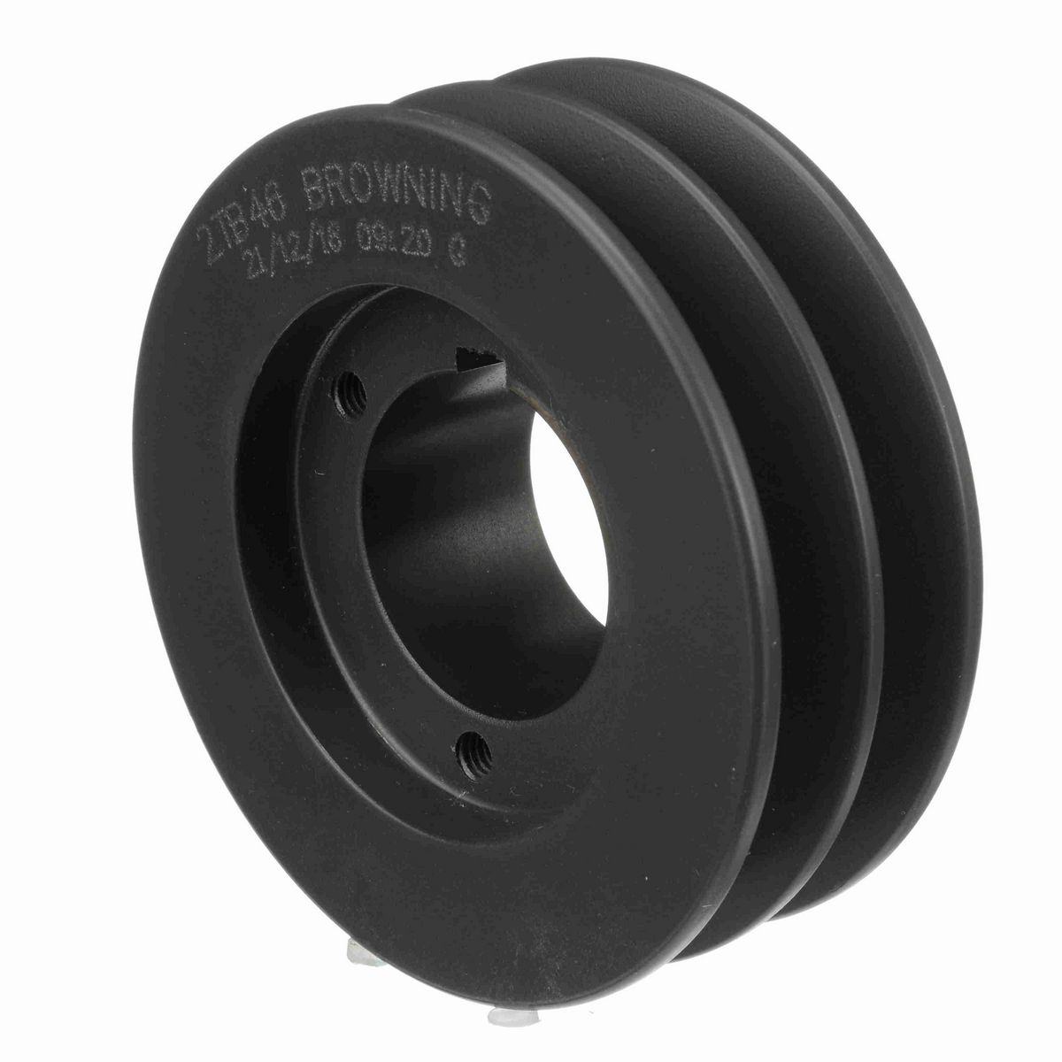 Browning 2 Groove Cast Iron Bushed Bore Multiple Sheave - 2TB46