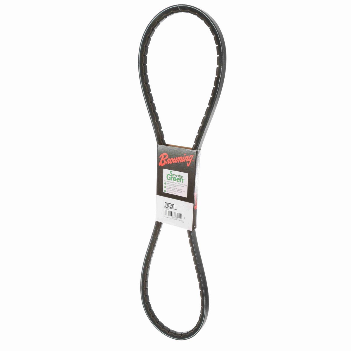 Browning EPDM Notched Belt 98% Efficient - 5VX590