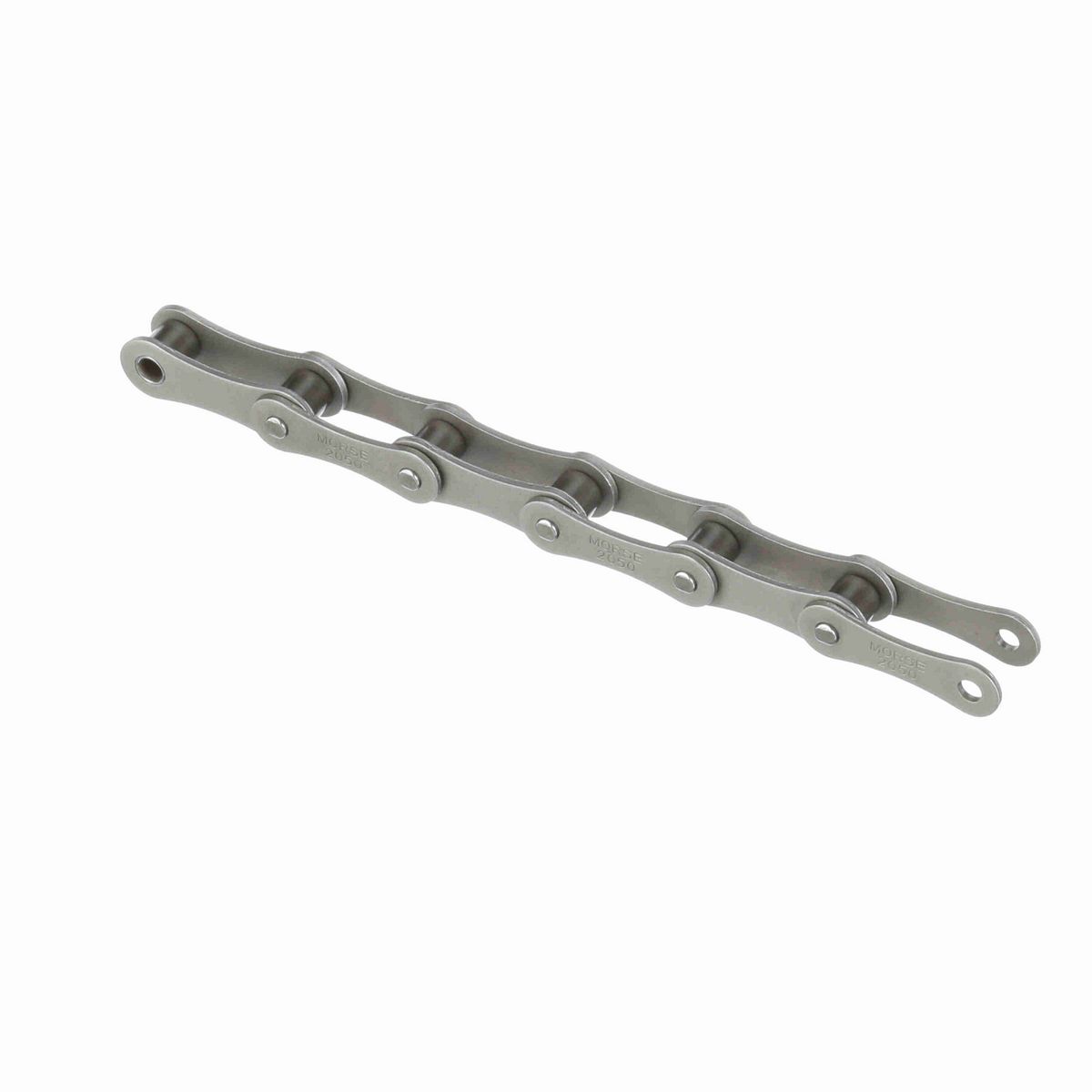 Morse Double Pitch Roller Chain - Riveted Standard Roller Design - 2050R 10FT