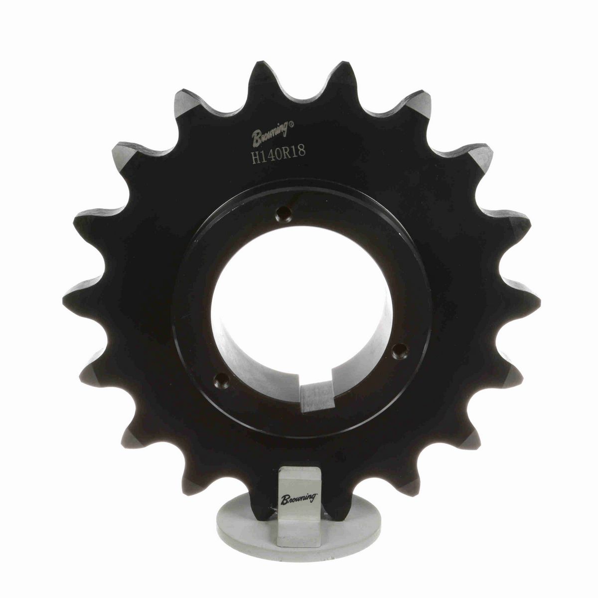 Browning Steel Bushed Bore Roller Chain Sprocket - H140R18