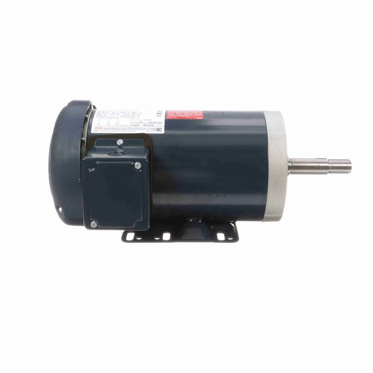 LEESON Close-Coupled Pump Motor, 2 HP, 3 Ph, 60 Hz, 200 V, 1800 RPM, 145JM Frame, TEFC - GT3007