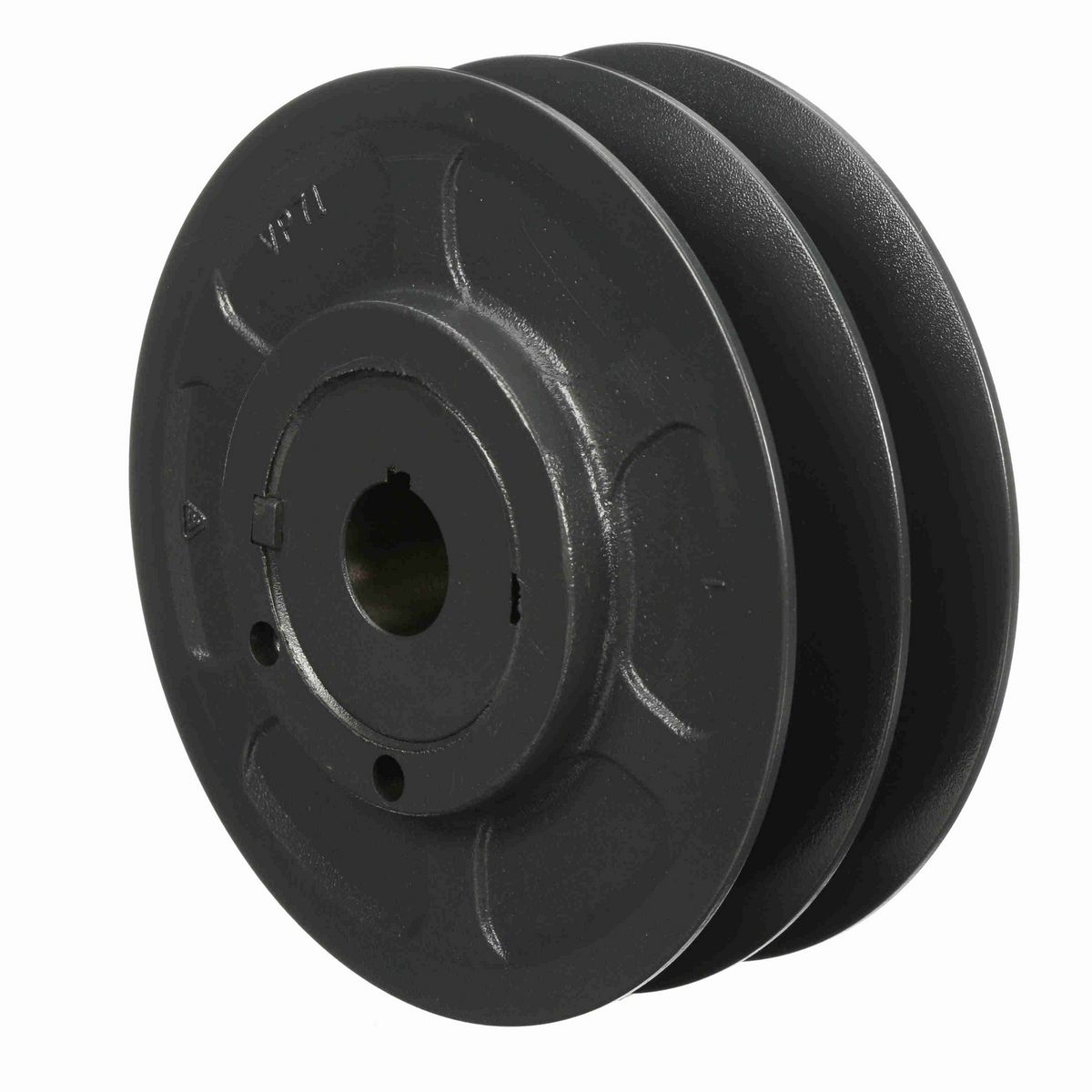 Browning 2 Groove Cast Iron Finish Bore FHP Variable Pitch Sheave - 2VP71X 1 5/8