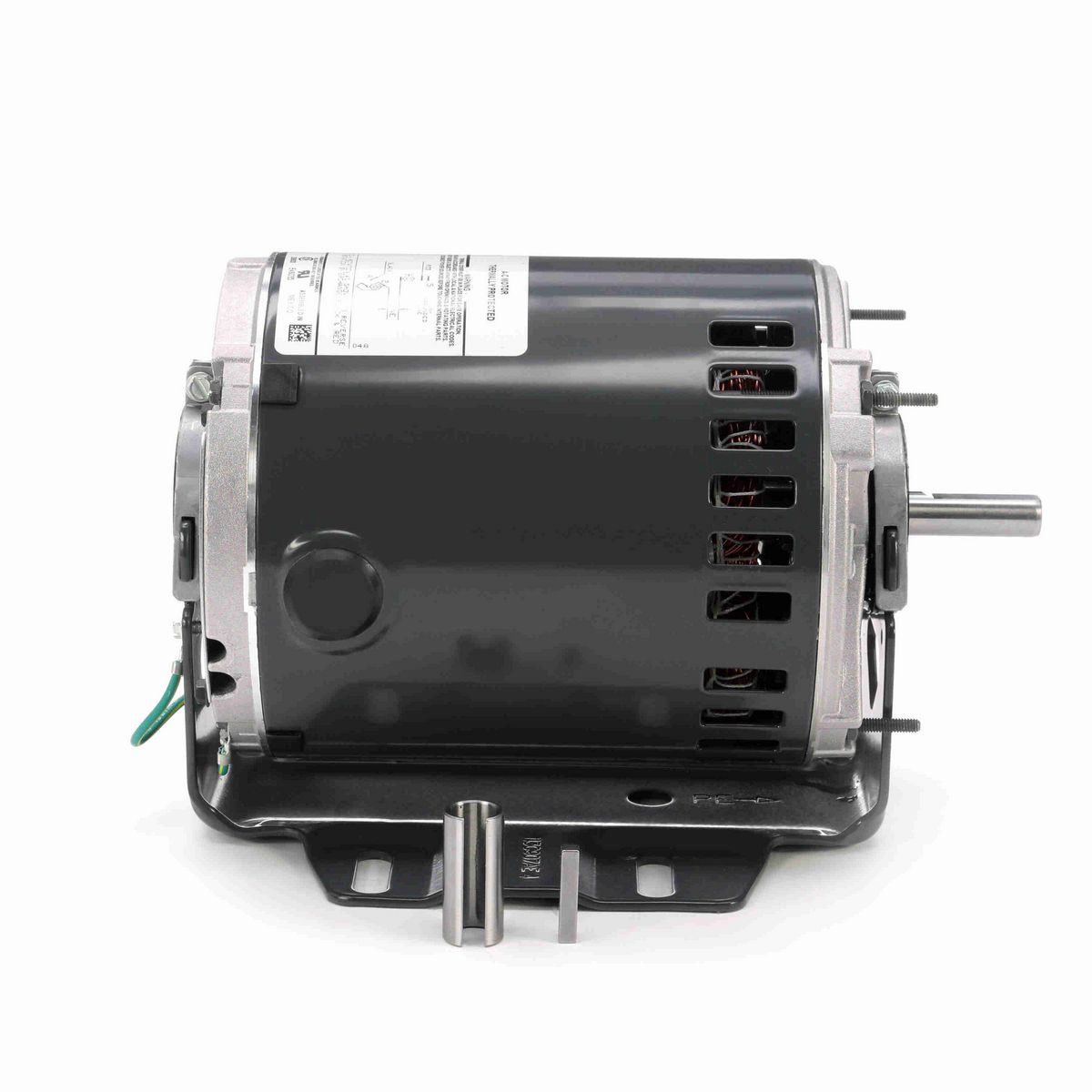 LEESON General Purpose Motor, 0.50 HP, 1 Ph, 60 Hz, 115 V, 1800 RPM, 56Z Frame, DP - 4778