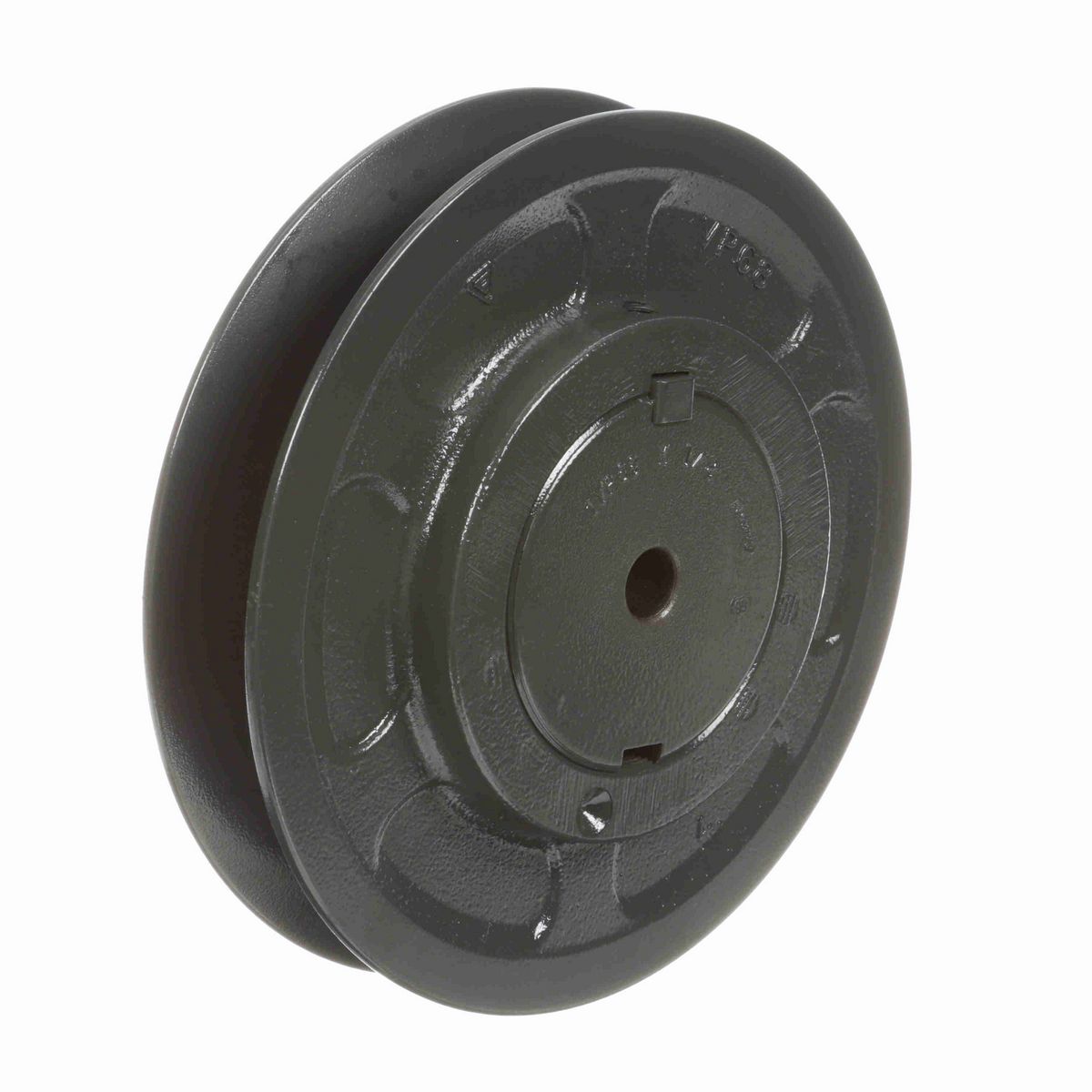 Browning 1 Groove Cast Iron Finish Bore FHP Variable Pitch Sheave - 1VP68X1/2