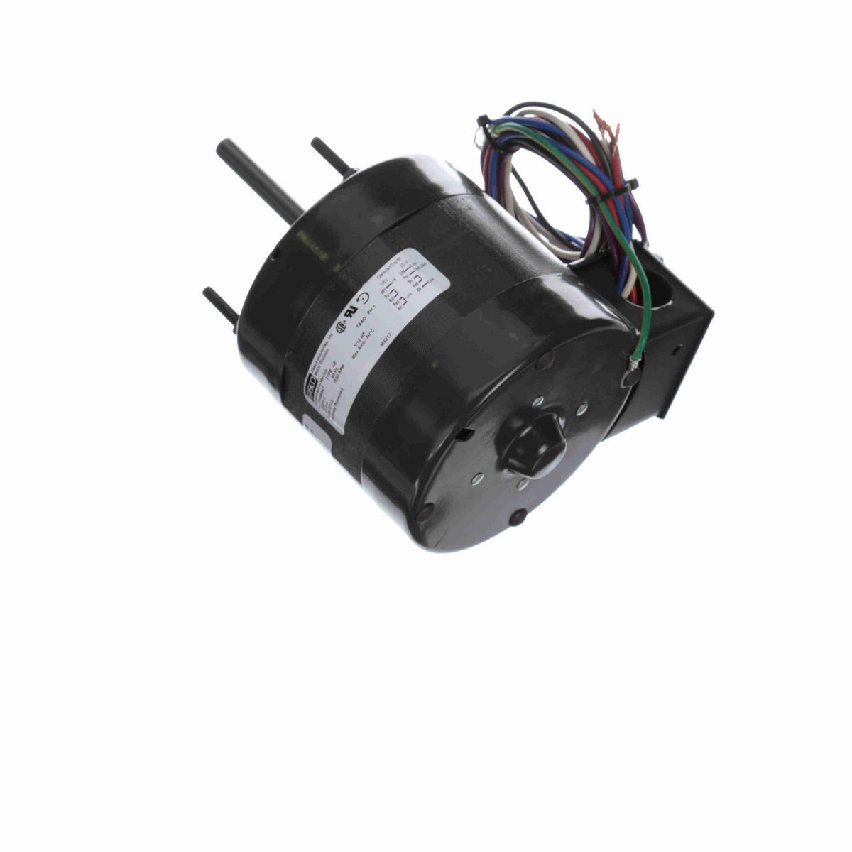 FASCO Fan Coil & Air Conditioner Motor, 1/12 HP, 1 Ph, 60 Hz, 115/230 V, 1550 RPM, 1 Speed, 4.4" Diameter, TEAO - D113