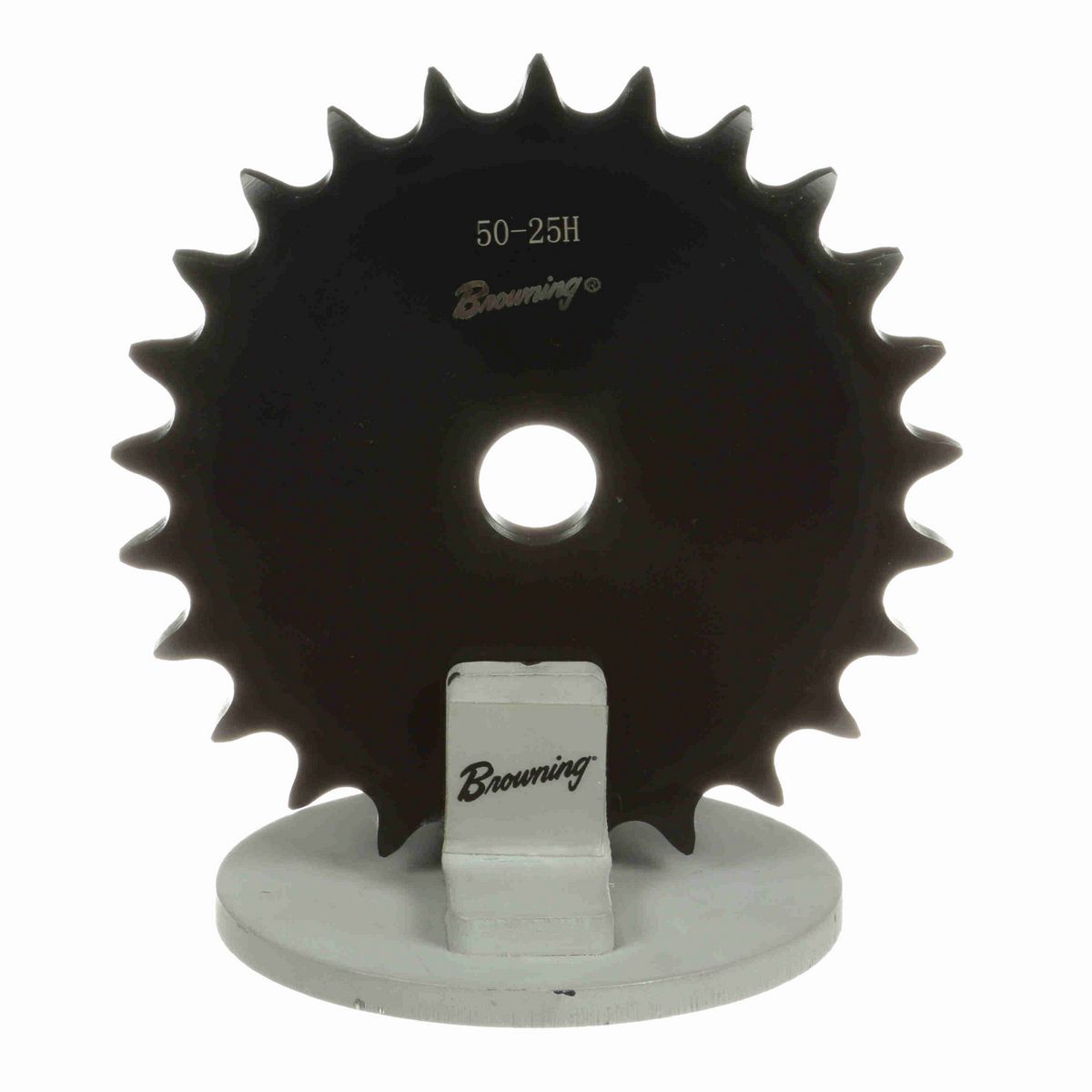 Browning Steel Minimum Plain Bore Roller Chain Sprocket - 50A25